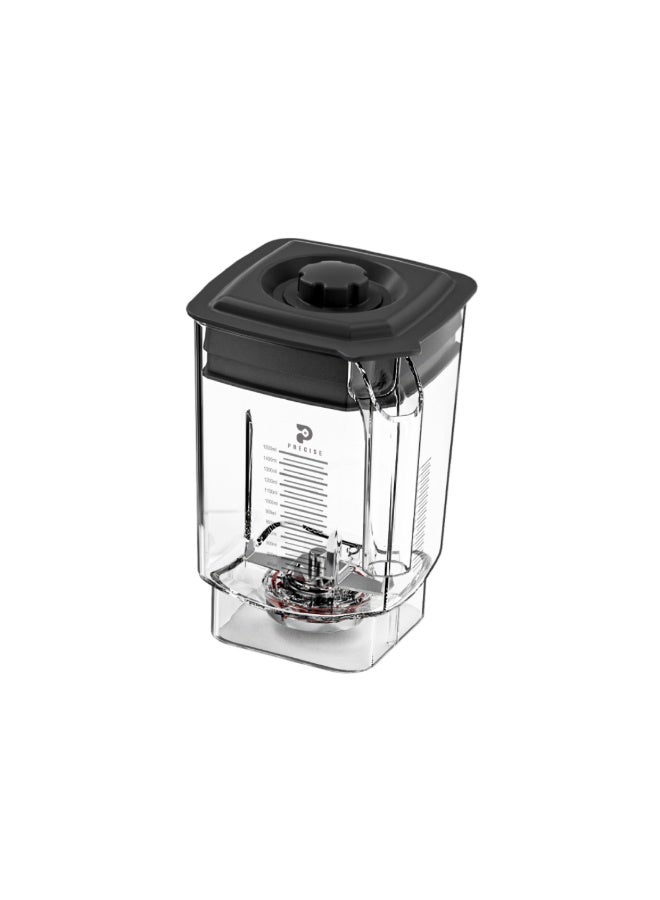 برسايذ اي إبريق خلاط سعة 1.5 لتر - خالٍ من مادة BPA، إبريق بديل من البولي كربونات لخلاط A9 PRO، متوافق مع تريتان 58 مم مع مجموعة شفرات سداسية - Image 2